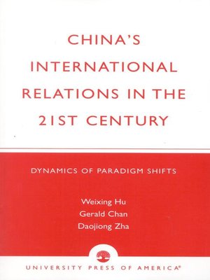 cover image of China's International Relations in the 21st Century